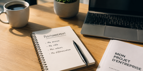 Créer son entreprise : pourquoi le positionnement doit précéder le logo et le site internet